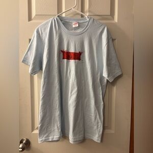Supreme x Ralph Steadman Box Logo Tee